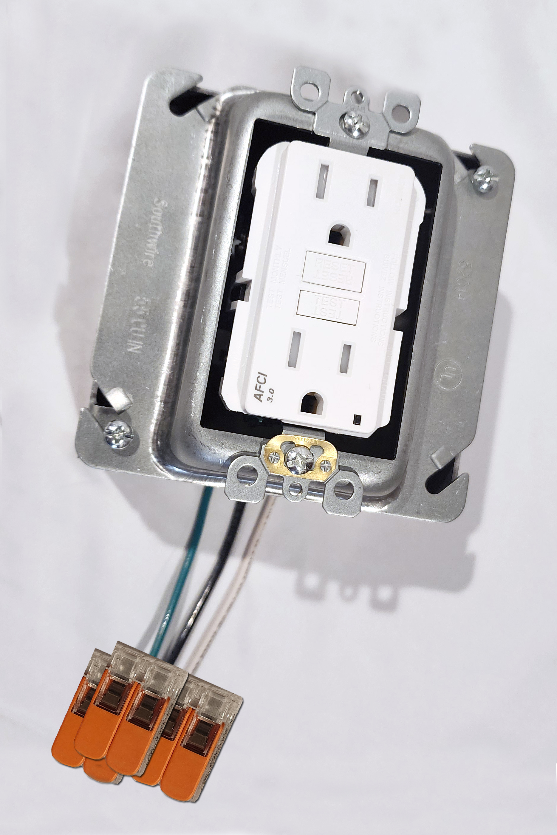 Pigtailed GFCI Assembly